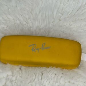 Ray-Ban Mustard Glasses Case